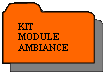 Réservé: KIT 
MODULE AMBIANCE
