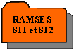 Réservé: RAMSES 811 et 812
